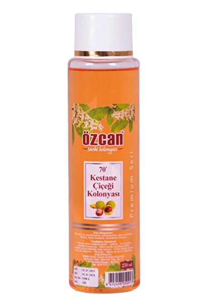 Özcan Kolonya Kozmetik Premium Seri Kestane Çiçeği Kolonyası 250ml