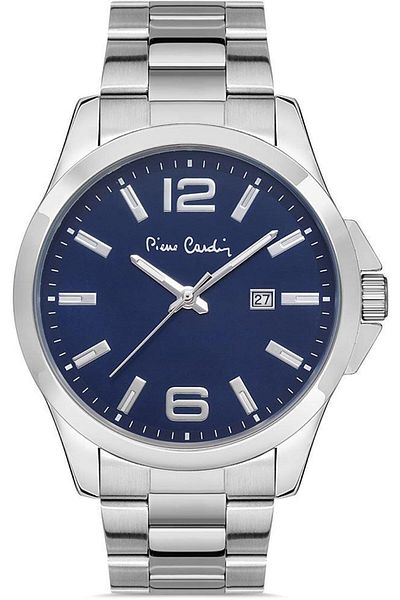 Pierre Cardin 800411F03 Steel Cord Men's Wristwatch 30 Mt Waterproof