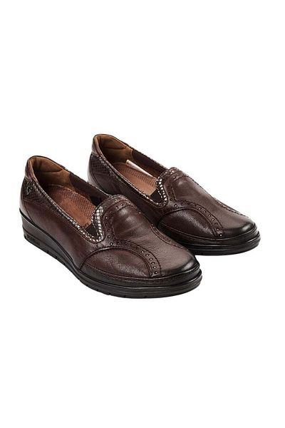 Forelli 25109 Mimoza-h Maro Pantofi Confort din piele pentru femei