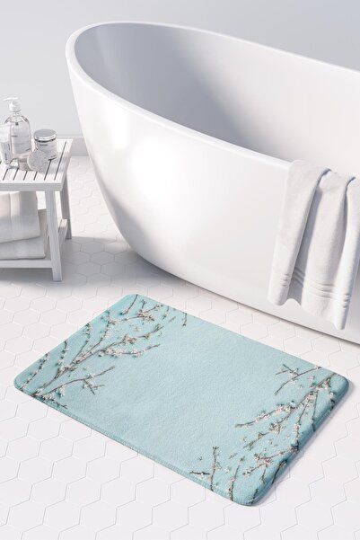 Microfiber Bath Mat, Non-Slip Base, Machine Washable, Bath Rug (50x80)