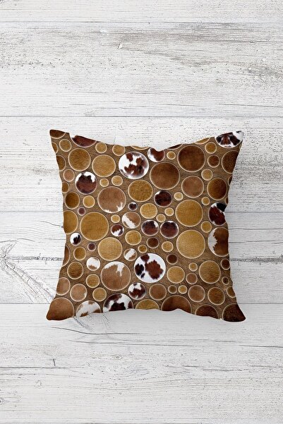 on the clouds Daldak Birds and Calfskin Pattern Hidden Zippered Throw Pillow Cover Seat Pillow Cover Set (4pcs)