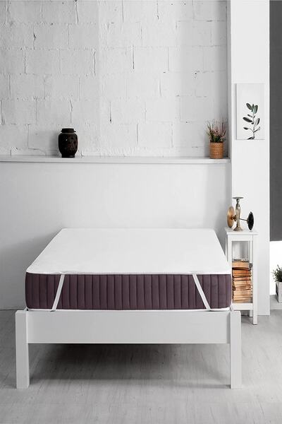 Genel Markalar 4 Mevsim 4 Köşesi Lastikli Sıvı Geçirmez Micro Yatak Koruyucu ...