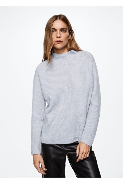MANGO Woman Pullover mit hohem Kragen