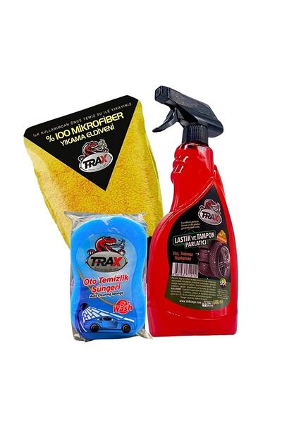 NEW MOTİON Oto Lastik Parlatıcı Sprey Araç Yıkama Eldiveni Araba Yıkama Sünge...