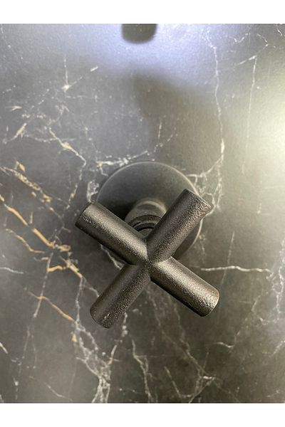 İSAOĞLU YAPI Black Bidet Faucet Matte Black Bidet Faucet Black Intermediate Tap