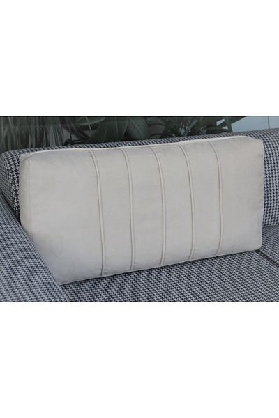 AYPETEKS Catifea Cremă Meri Model Pernă pentru spătar pentru scaun / Pernă pentru canapea / Husă de pernă pentru spătar