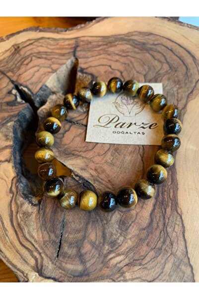 parze doğaltaş Tiger Eye Bracelet - Comfortable Cut