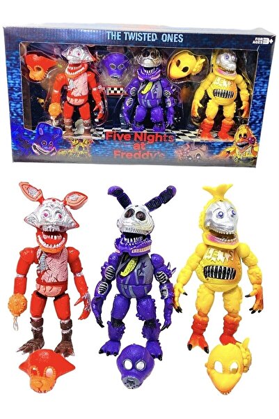 Ailenizin Oyuncakçısı Five Nights At Freddy's 3 Lü Karakter 3 Farklı Işıklı F...
