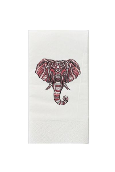 NapkinStore Elephant Patterned Design Napkin 20 Pack
