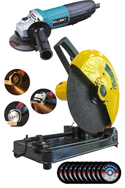 Millian Italyan Teknoloji Bakır Sargılı 3300 W Profil Metal Kesme + 1800 W Av...