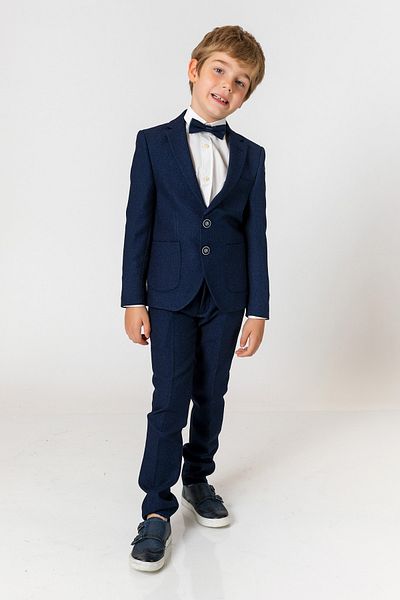 incity Boy's Navy Blue Trousers