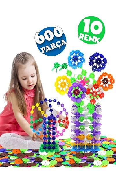 Hyd Yaratıcı Diskler 600 Parça Stem Eğitimi Uyumlu Kilitli Diskler Eğitici Oy...