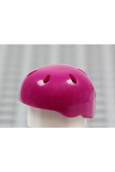 LEGO Original Accessory Custom Moc Minifigure Minifigure Magenta Skateboard Bicycle Helmet