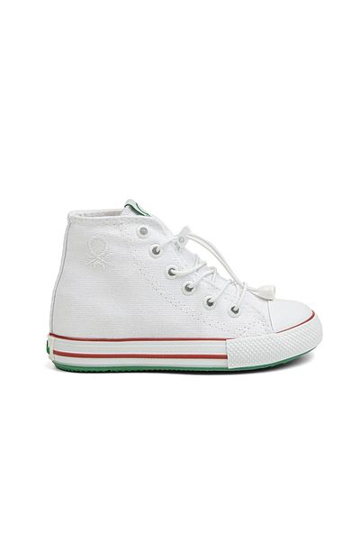 Benetton ® |   Bn-30770 - 3394 Alb - Pantofi sport pentru copii