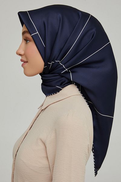 Armine Μεταξωτό κασκόλ 8655d (twill) (νοσταλγία)