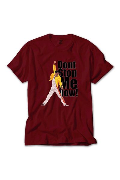 Z zepplin Κόκκινο T-shirt Queen Don't Stop Me Now