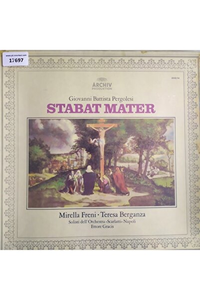 Gıovannı Battısta Pergolesı (stabat Mater) - Dönem Baskı
