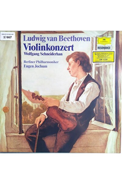 Plak Merkezi Beethoven (eugen Jochum, Vıolın) - Dönem Baskı