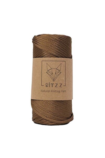 Ritzz Κορδόνι Μακραμέ 4mm Καφέ