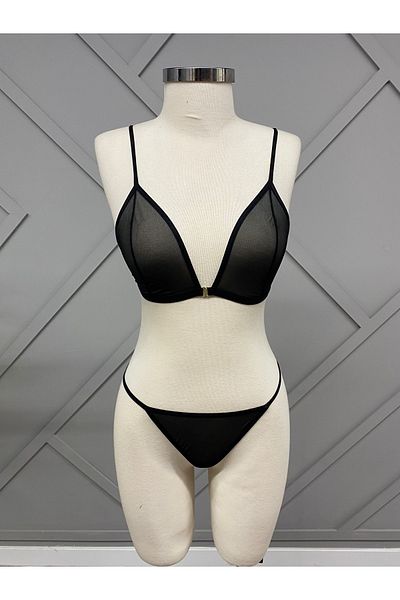 Top Step Σετ κορδόνια Fancy Bralet με γάντζο