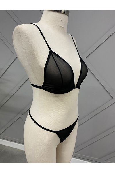 Top Step Σετ κορδόνια Fancy Bralet με γάντζο