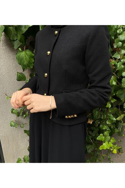 senya moda tasarım Kısa Kaşe Ceket
