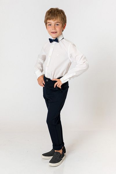 incity Boy's Navy Blue Trousers
