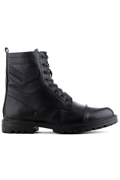 Hammer Jack Ανδρικές μπότες 17640 από γνήσιο δέρμα με φερμουάρ