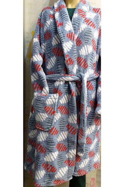 Dika Rochie scurtă Wellsof-plush pentru femei, cu model