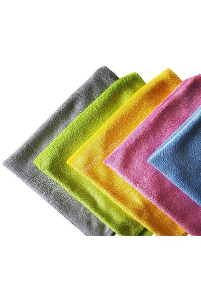 BySevil 40*40 Microfiber Shiny Glass Cloth 2 Pack