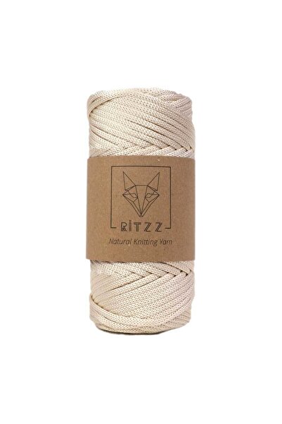Ritzz Thread Macrame Thread 4mm Dark Cream