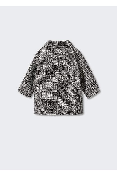 MANGO Kids Black Winter Jacket for Kids