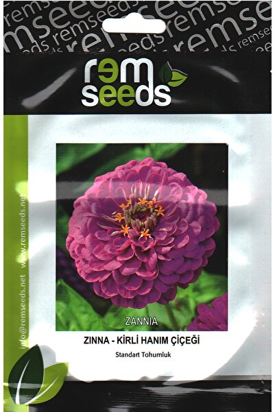 Zinnia Çiçek Tohumu (kirli Hanım Çiçeği) - Zınnıa (~ Takribi 25 Tohum)