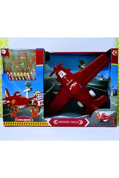 Özmiş Oyuncak Action Maxx Oyuncak Itfaye Uçak Yangın Söndürücü Oyuncak Uçak