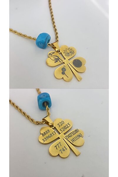 Alışveriş Bekçisi Tukan Kuşu,yaşam Çiçeği,lotus Çicegi,karahindibağ Çiçekli Sayı Sekansli Yonca Kolye