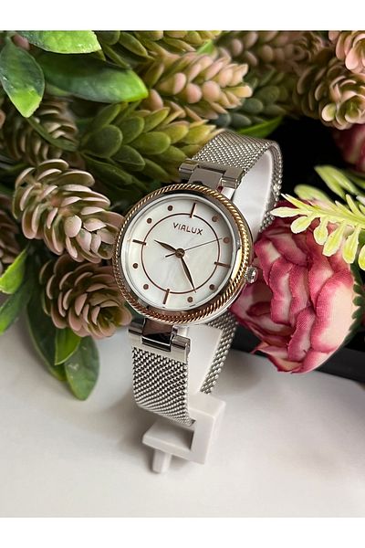 Vialux Elegant Women's Wristwatch 3 ATM Waterproof