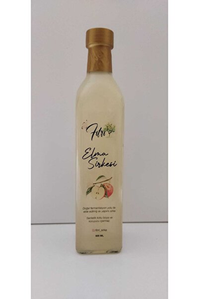 ahlat Doğal Fermente Ev Yapımı Elma Sirkesi 500 Ml.