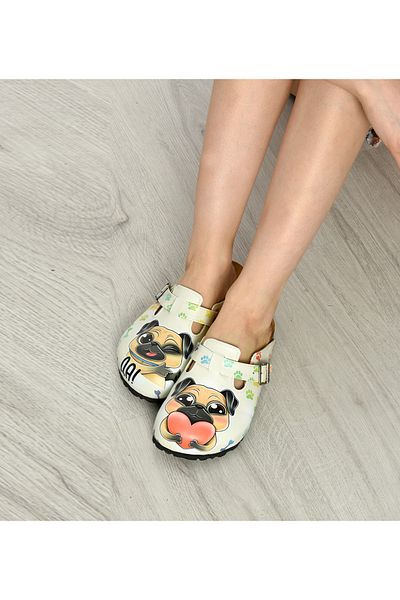 azizsahinshoes 6298 Παντόφλες Sabo για ερωτευμένους σκύλους