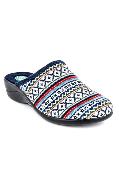 Muya Zip Anatomical Sole Gel Supported Women's Indoor Winter House Slippers