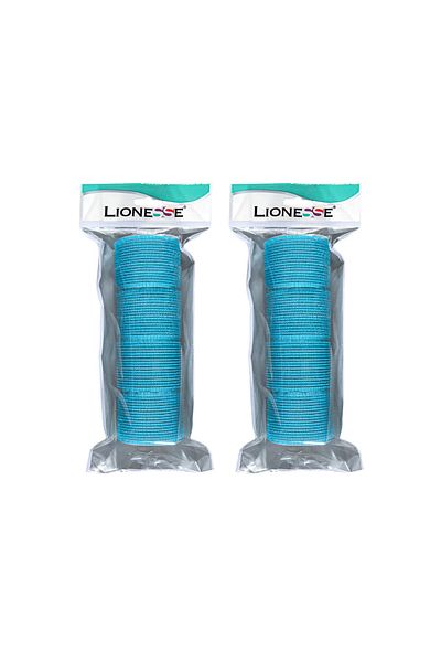 Lionesse Curler 1115 Blue with Sponge 4 Pack 2 Pieces
