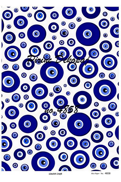 LİNEART Brass Decopage Paper La-4858