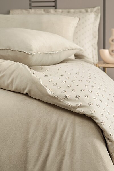 Yataş Set cuvertură de pilota din satin din catifea dublă CharMe Arwin - nurcă