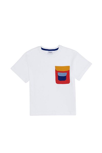 U.S. Polo Assn. Λευκό αγορίστικο T-Shirt