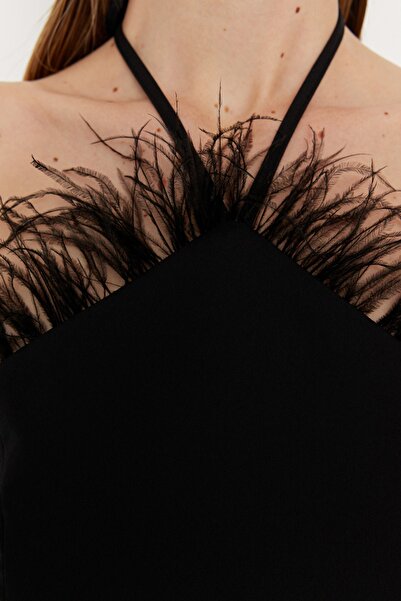 Trendyol Collection Bustier TPRSS23BS00017 lemovaný černou podšívkou