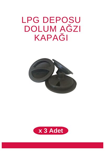 OEM Atiker Lpg Depo Dolum Ağzı Kapağı Ince Diş ( 3 Adet )