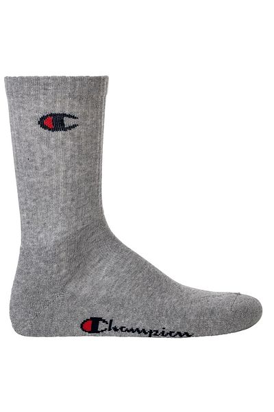 Champion Unisex Basic 3 Paar Crew-Socken