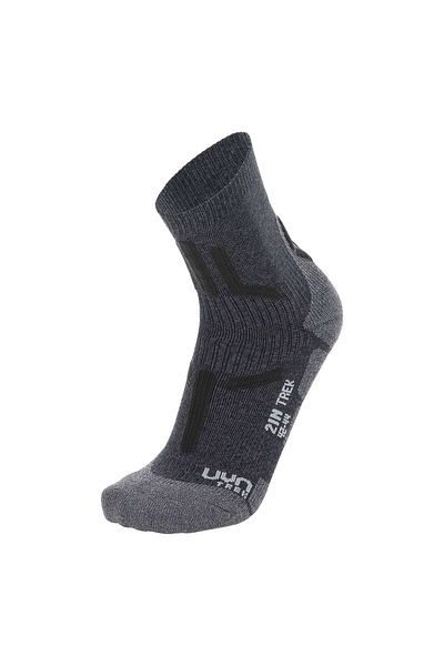 UYN Herren Trekking-Socken – 2er-Pack Socken, Socken, Polyamid, Logo