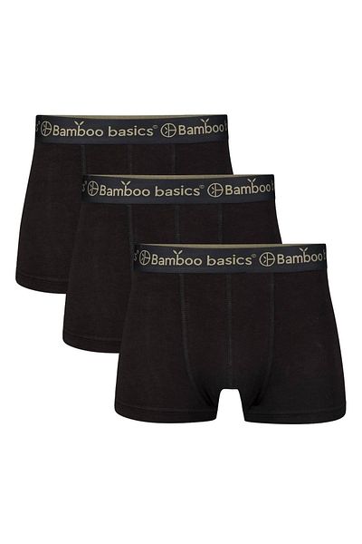 Bamboo Basics Herren Boxershorts, 3er-Pack – LIAM Trunks, atmungsaktiv, Jersey