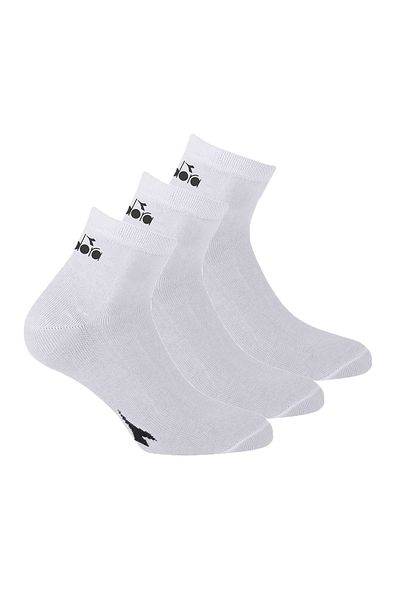 Diadora Unisex-Socken – 3er-Pack, Quarter, Logo