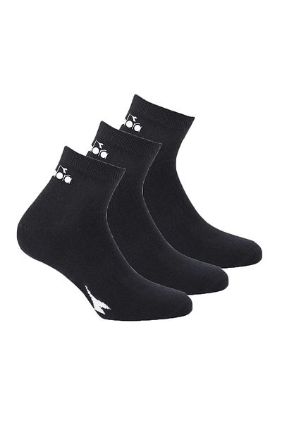 Diadora Unisex-Socken – 3er-Pack, Quarter, Logo